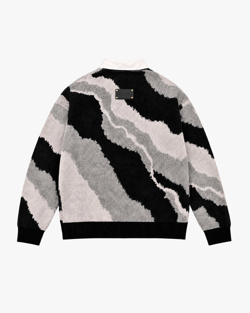 Abstract Jacquard Knit