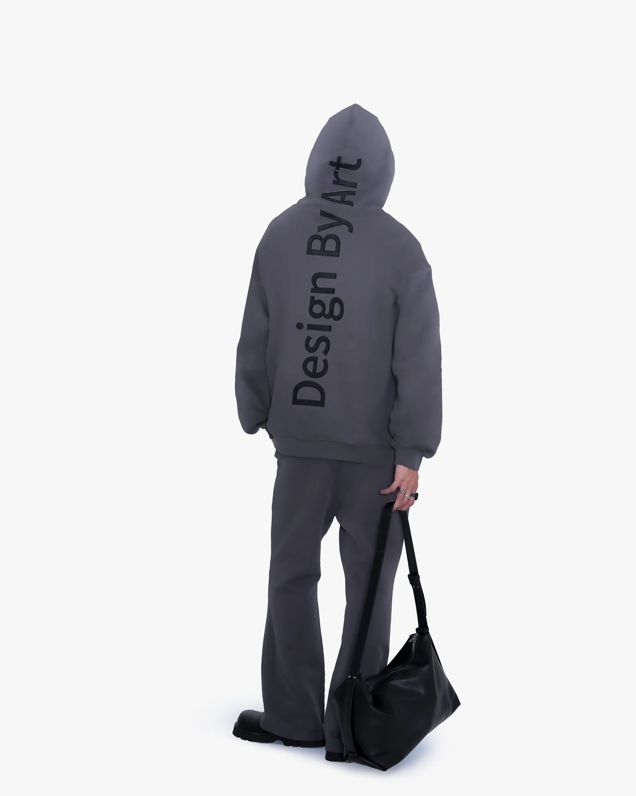 CLASSIC SUÉDÉ APPLIQUÉ HOODIE