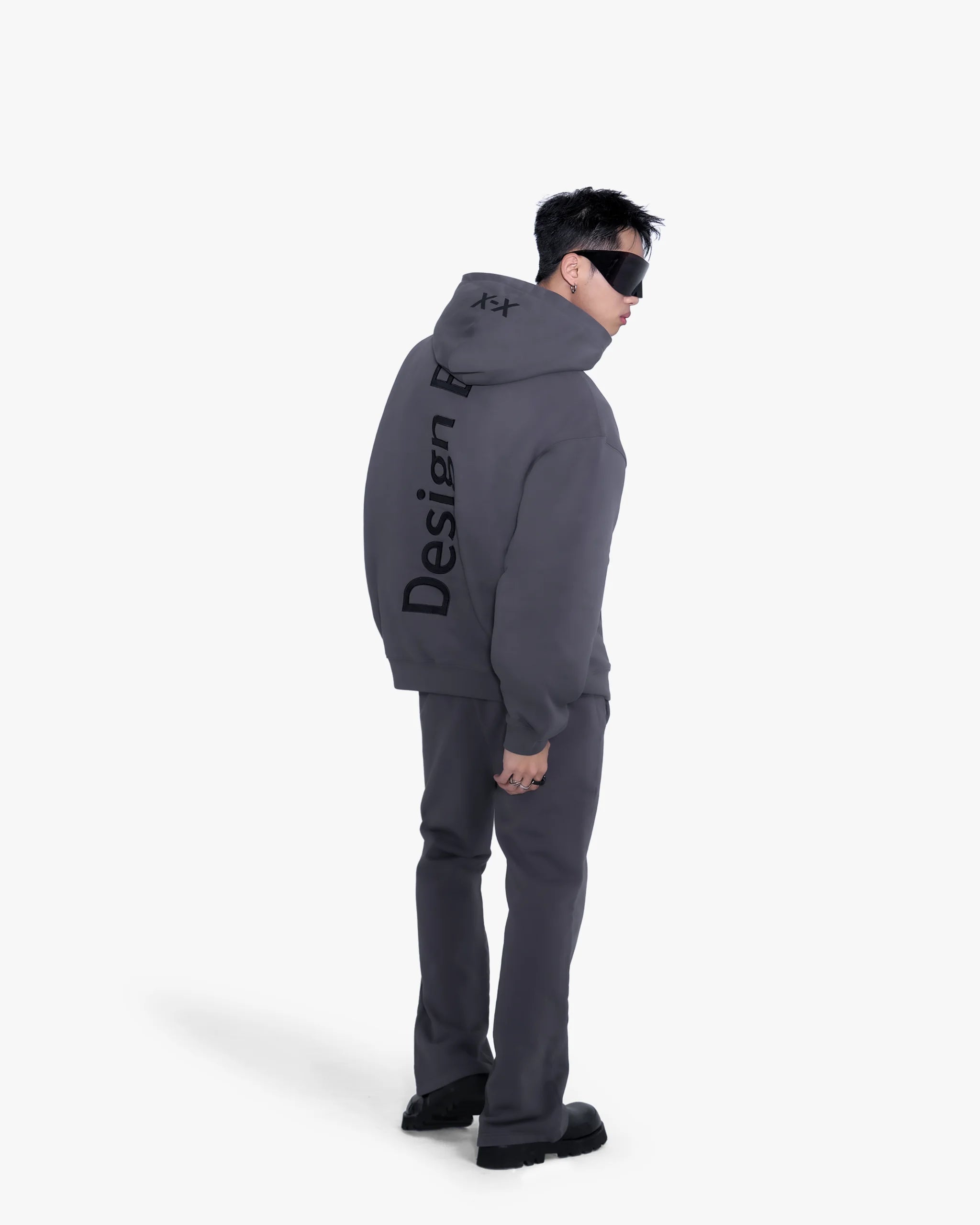 CLASSIC SUÉDÉ APPLIQUÉ HOODIE